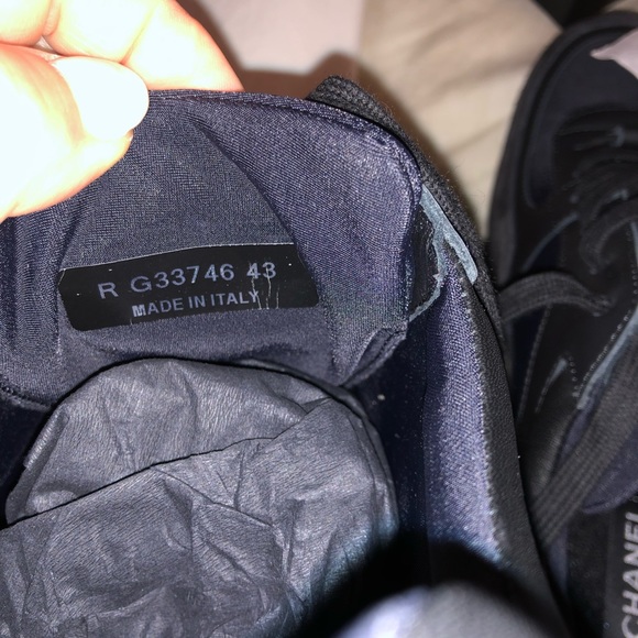 Chanel Mens Trainer Triple Black - Picture 11 of 13